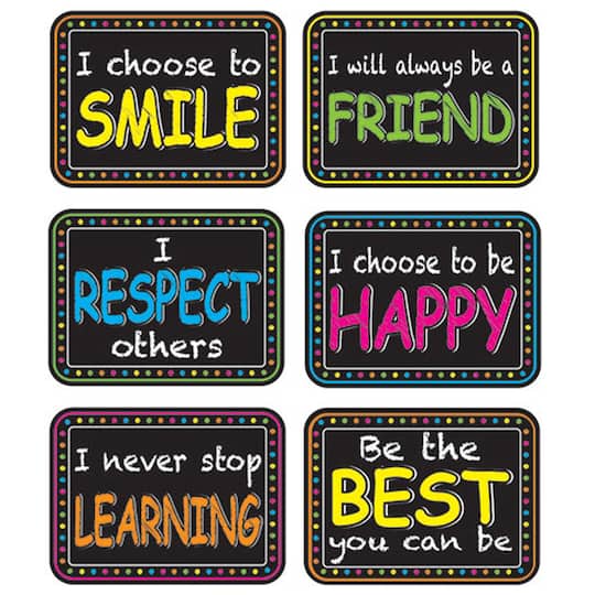 Ashley Productions Non-Magnetic Mini Character-Building Whiteboard Erasers, 3 Packs of 10